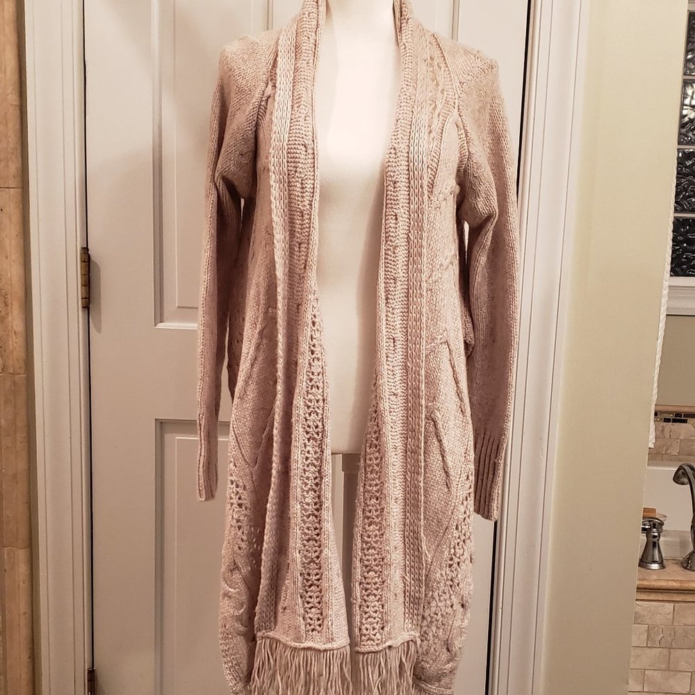 Thistle & Lavendar Cardigan, Size XL